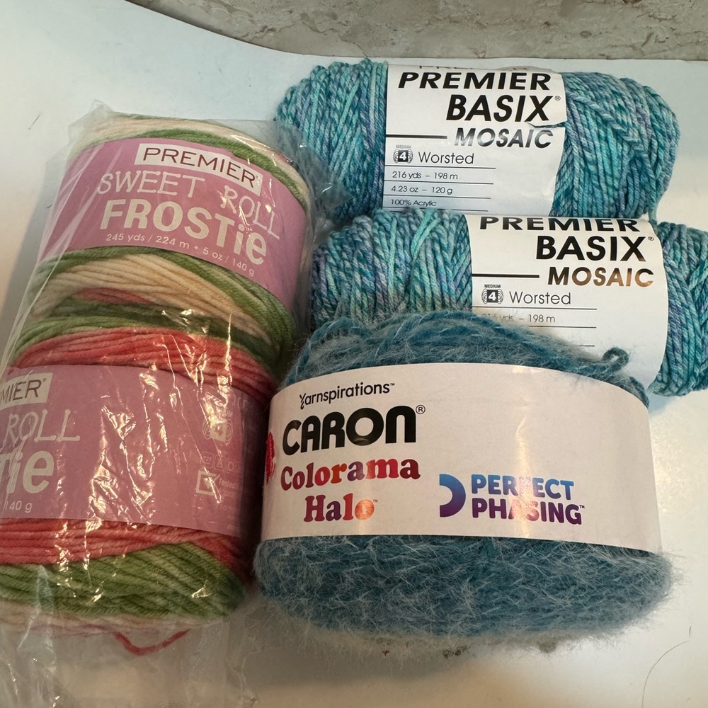 Premier and Caron Yarn Bundle - Multicolor
